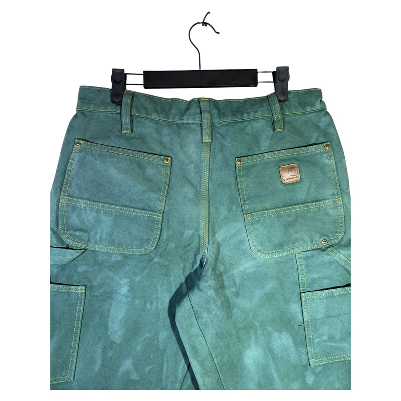 Vintage Carhartt Raw Hem Carpenter Shorts 34