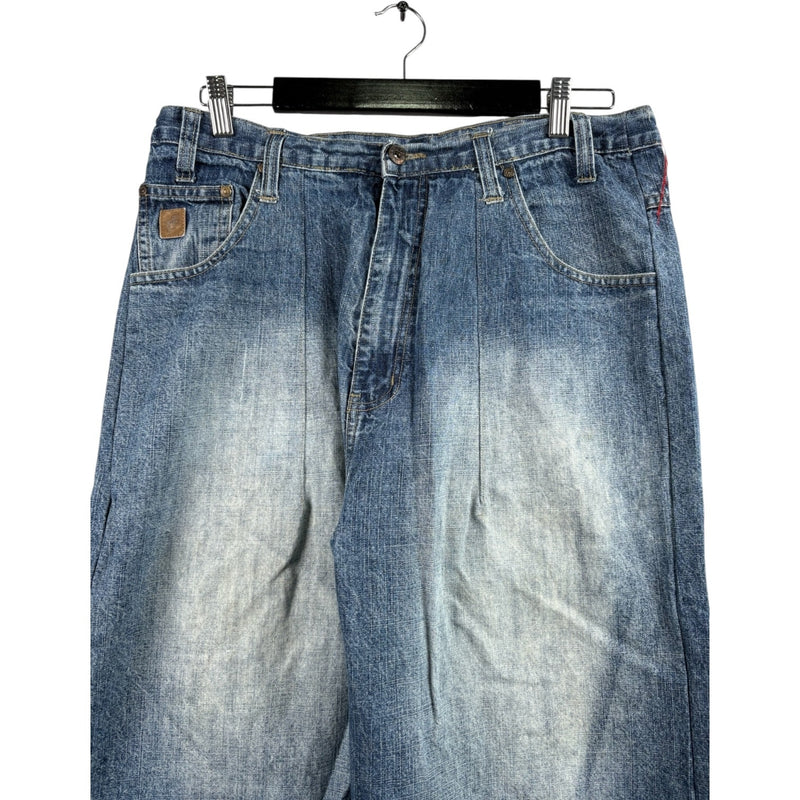 Vintage Faded Bermuda Denim Shorts