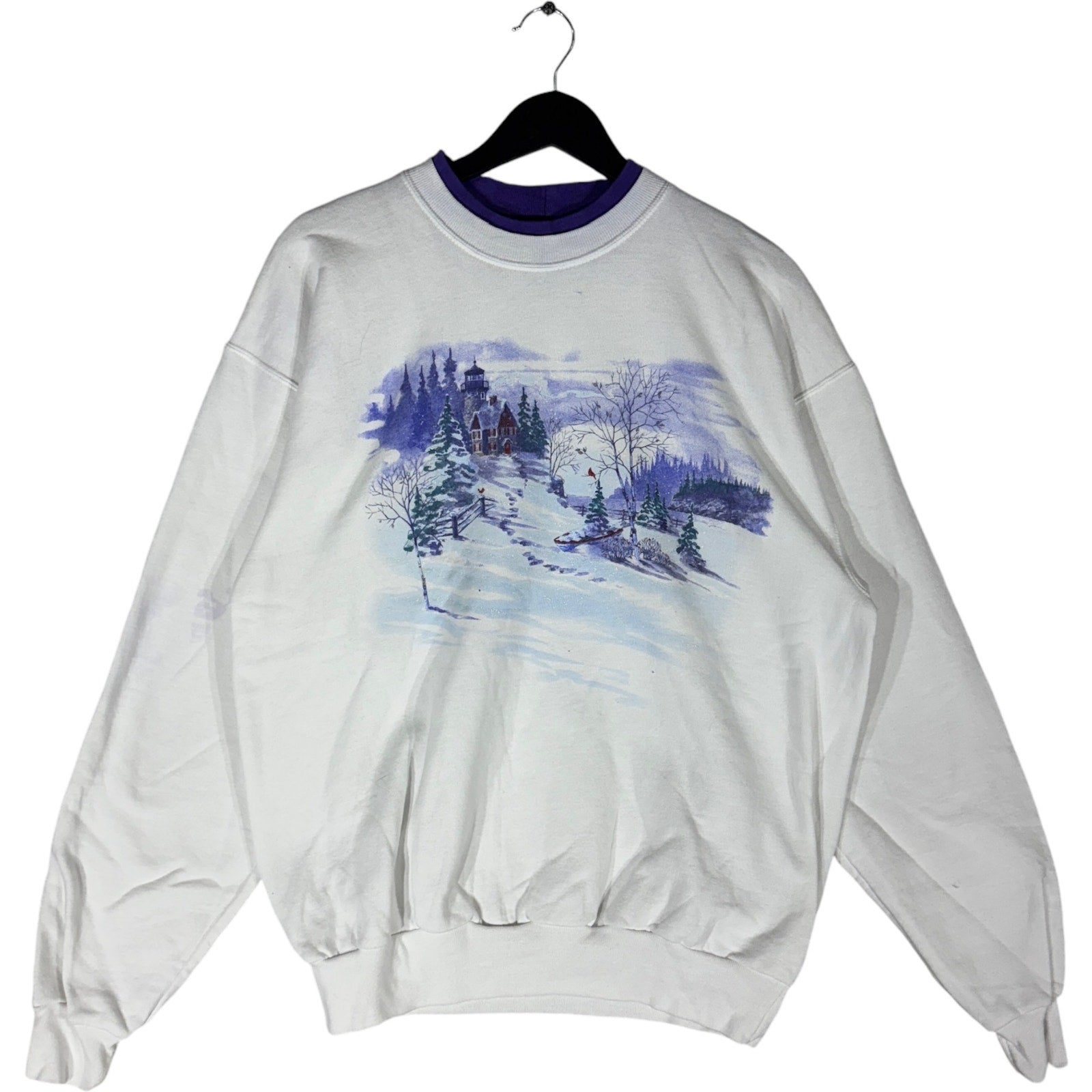 Vintage Winter Nature Crewneck