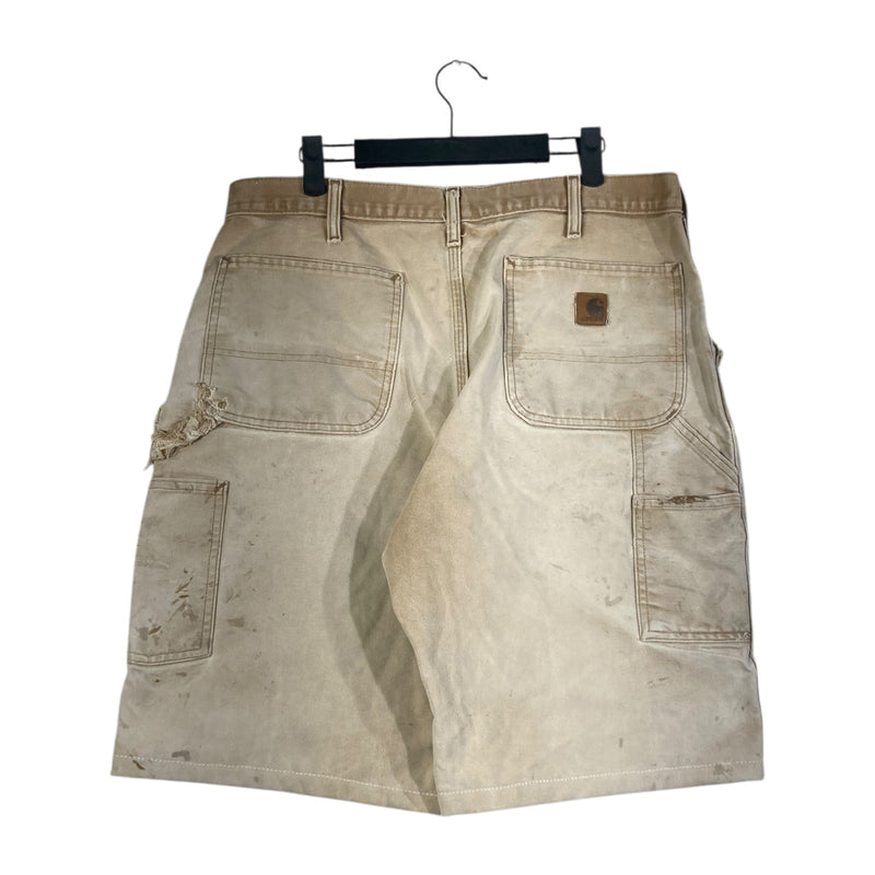 Vintage Carhartt Distressed Shorts Denim Shorts 34