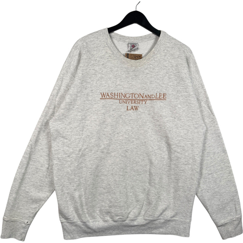 Vintage Washington And Lee University Of Law Crewneck