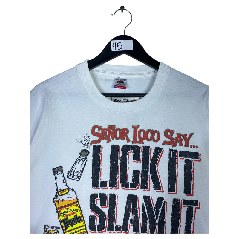 Vintage Señor Loco Cantina Cropped T-Shirt