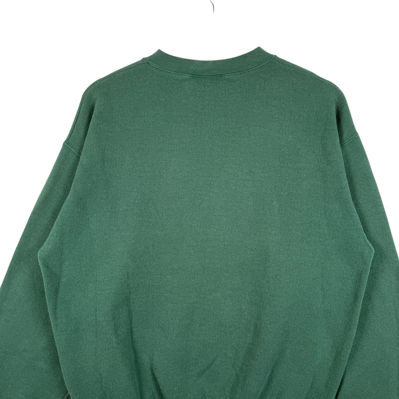 Vintage Green Bay Packers Chest Spellout NFL Crewneck