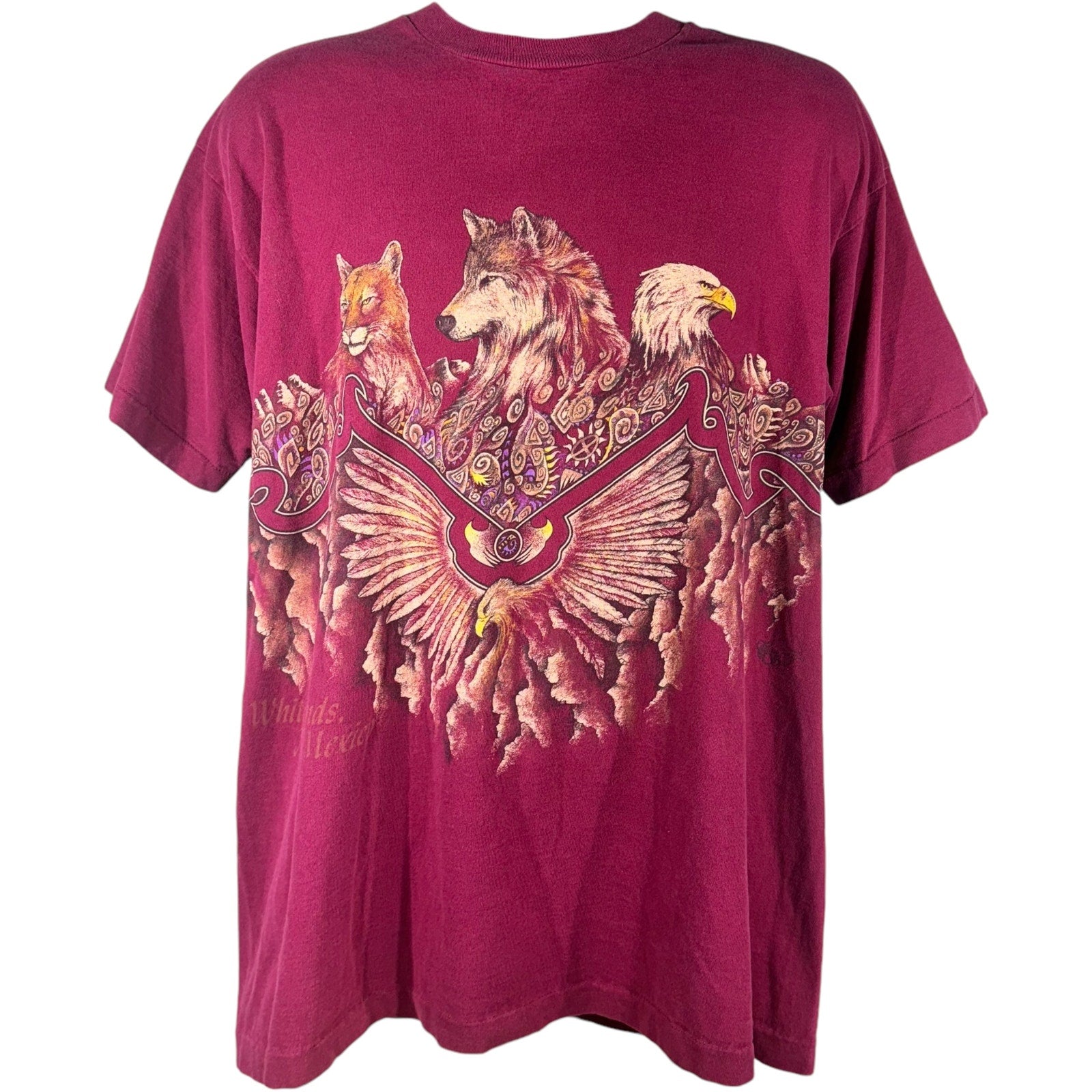 Vintage Tribal Animals Nature Tee