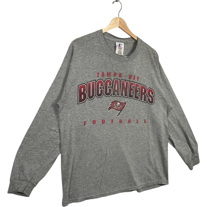 Vintage Tampa Bay Buccaneers Arch Spellout NFL Long Sleeve