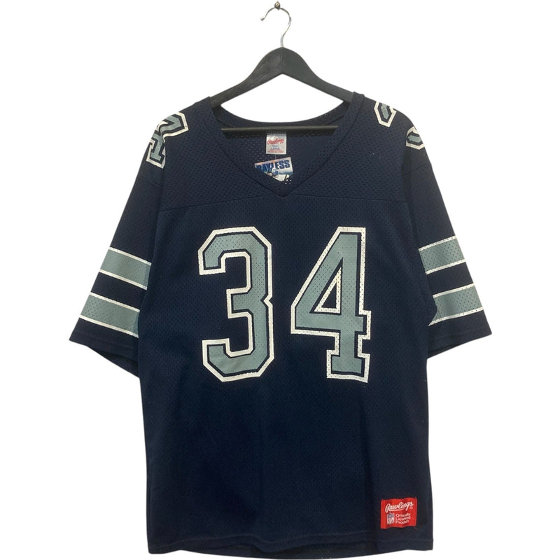 Vintage Rawlings Dallas Cowboys Hershel Walker #34 NFL Jersey
