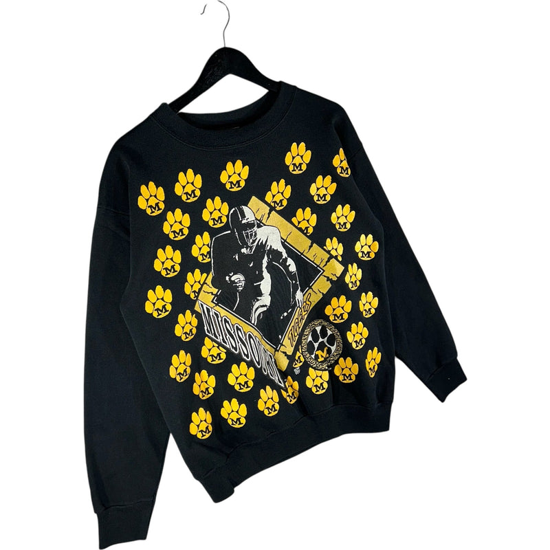 Vintage University Of Missouri Tigers Football Crewneck