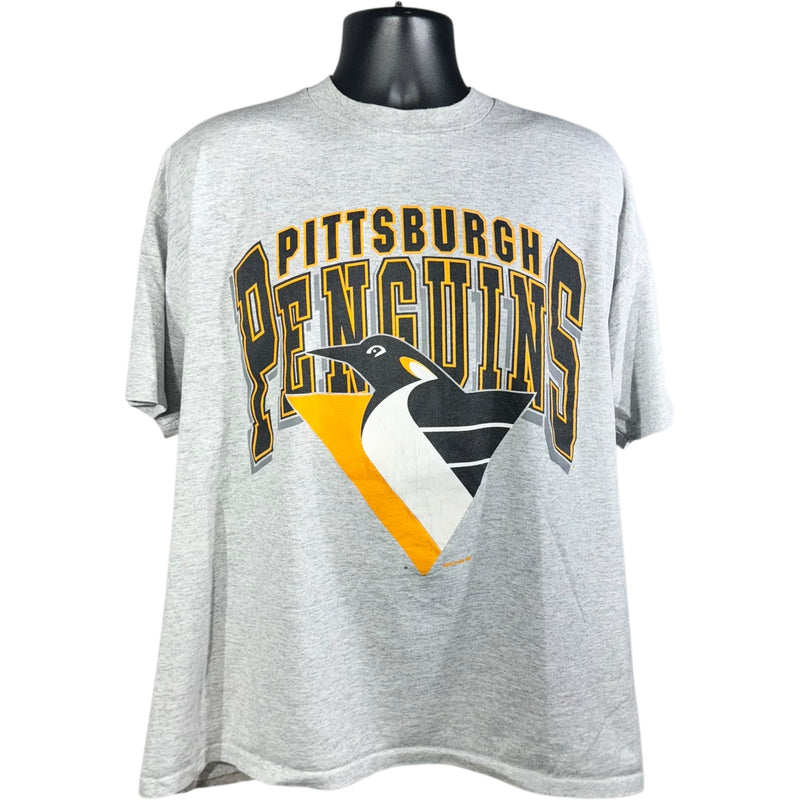 Vintage Pittsburgh Penguins NHL Spellout Tee 90s