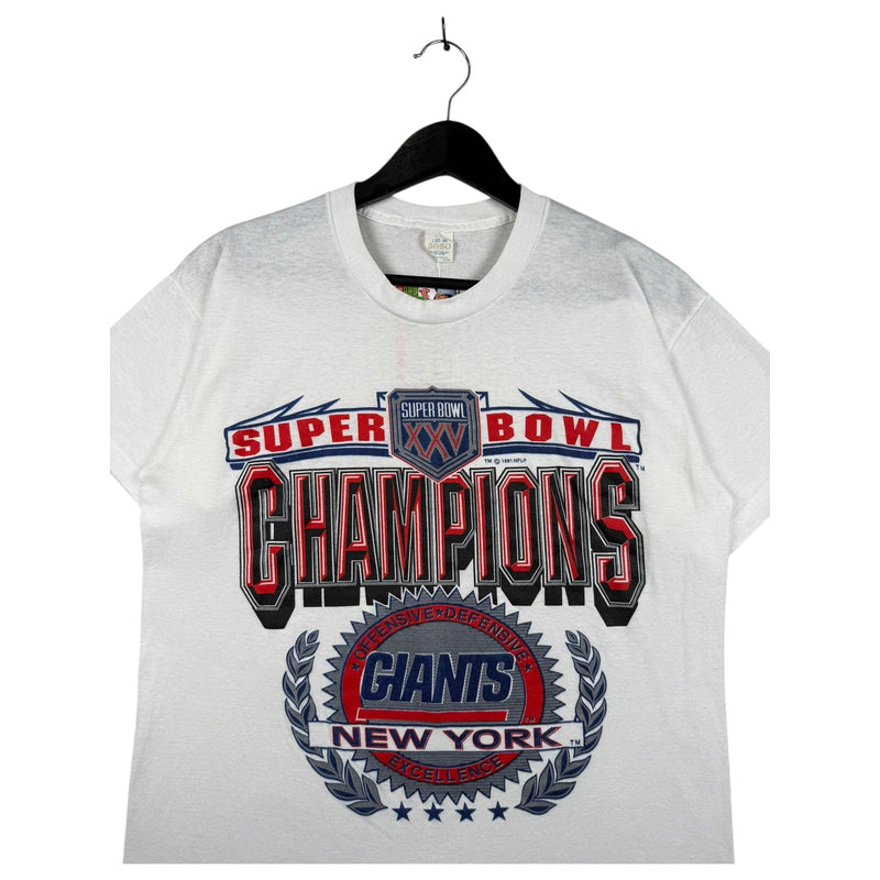 Vintage New York Giants Super Bowl XXV NFL T-Shirt