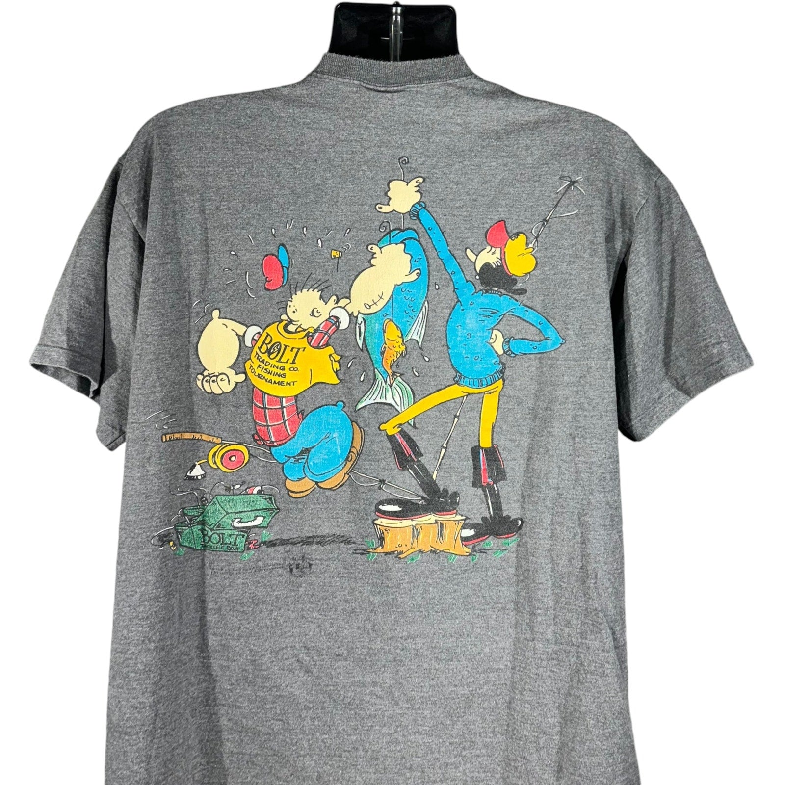 Vintage Popeye Fishing Tee