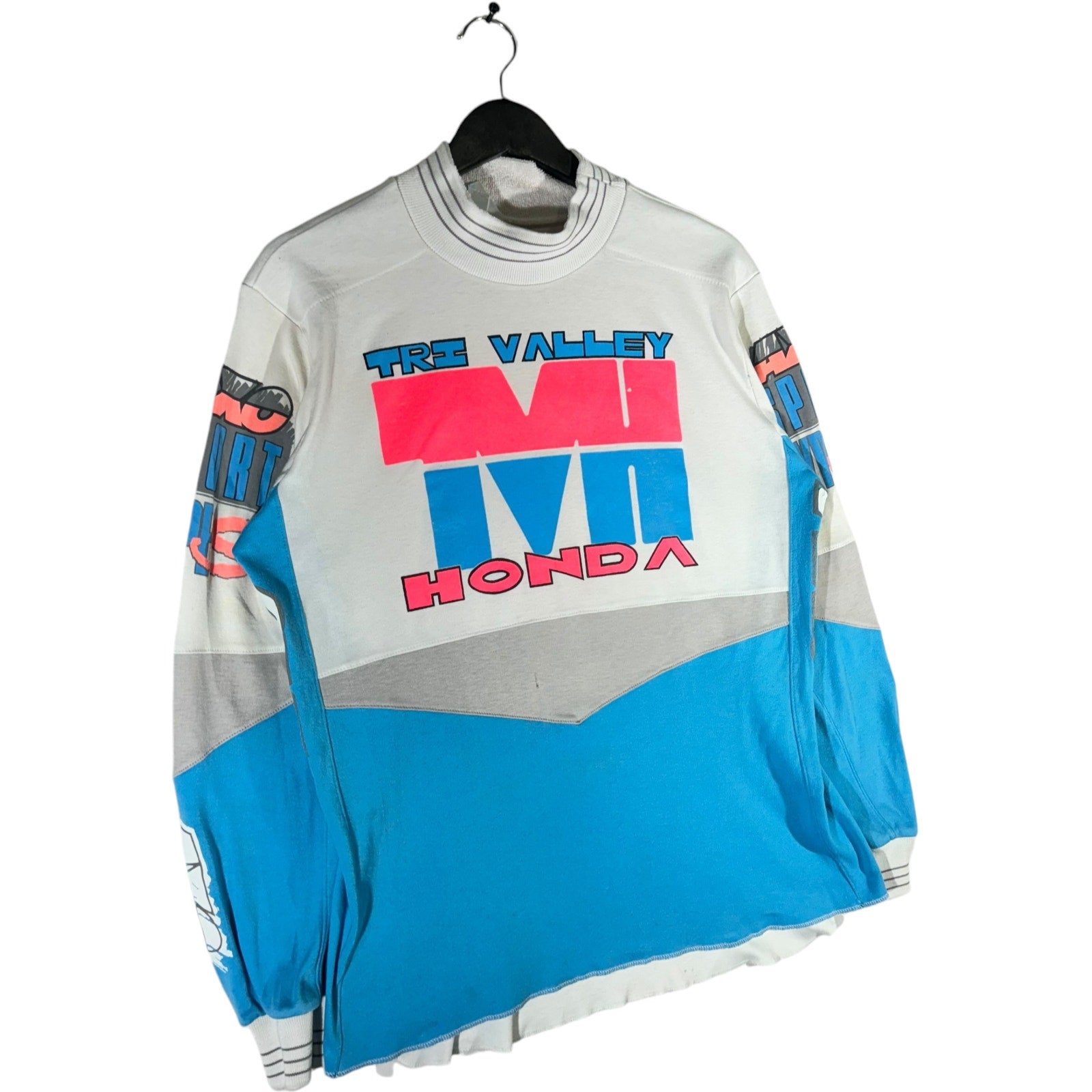 Vintage Tri Valley Honda Racing Motocross Jersey 90s