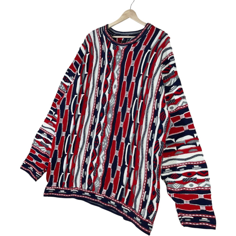 Vintage 3D Knit Sweater