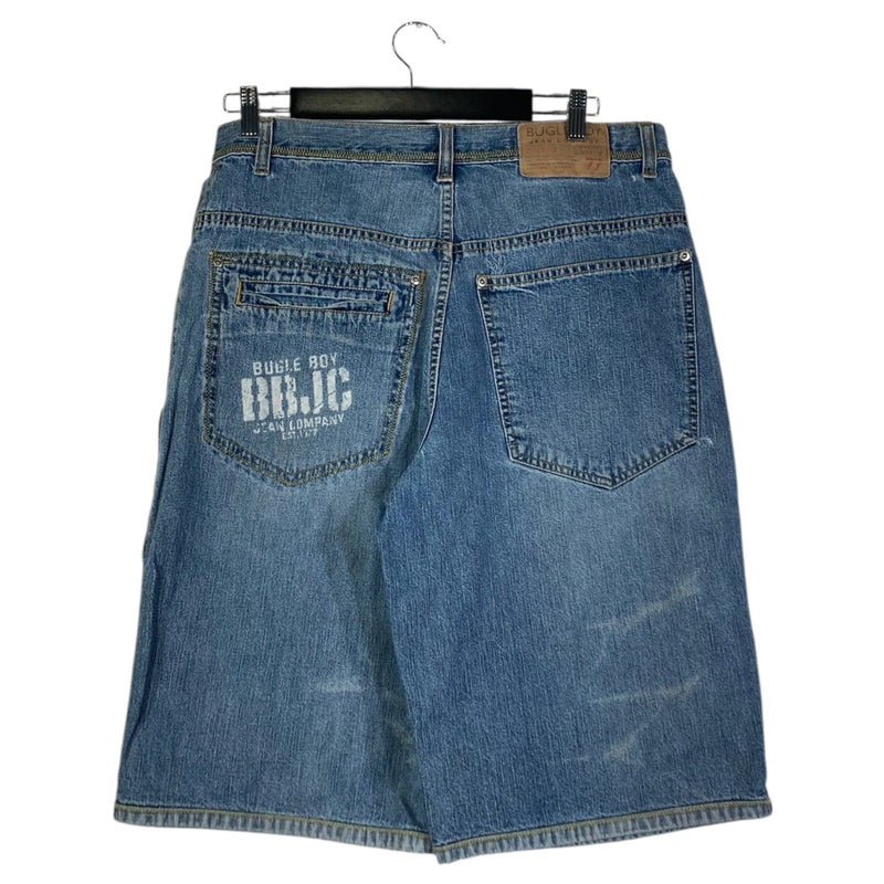 Vintage Bugle Boy BBJC Denim Carpenter Shorts