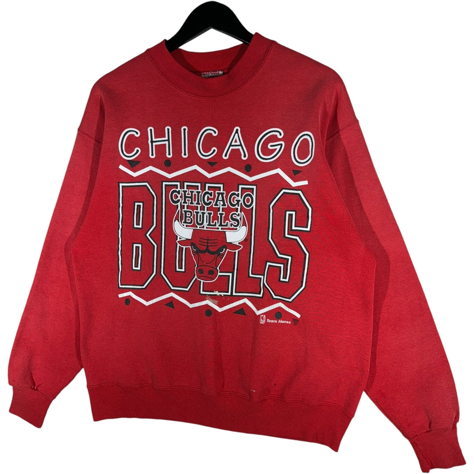 Vintage Chicago Bulls NBA Spellout Crewneck