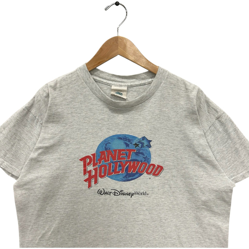 Vintage Planet Hollywood World Disney World Spellout Souvenir Tee