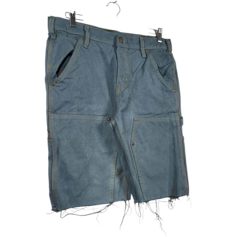 Vintage Carhartt Raw Hem Relaxed Carpenter Shorts 34