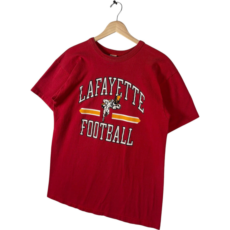 Vintage Champion Lafayette College Football Arch Spellout University Tee