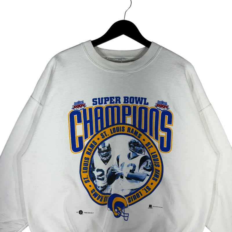 Vintage NFL Super Bowl Champions St Louis Rams Crewneck