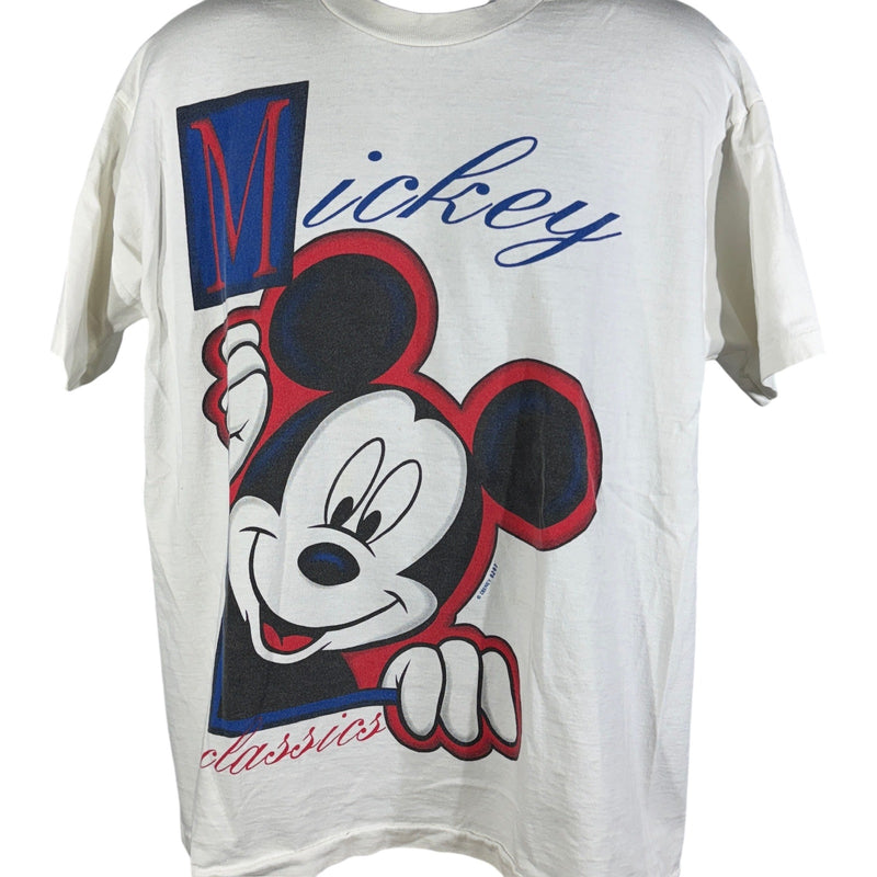 Vintage Disney Mickey Mouse Jumbo Print Tee 90s