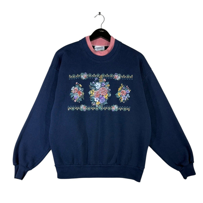Vintage Flowers Crewneck