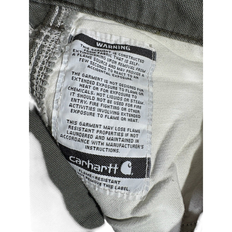 Vintage Carhartt Flame Resistant Carpenter Pants 34x29