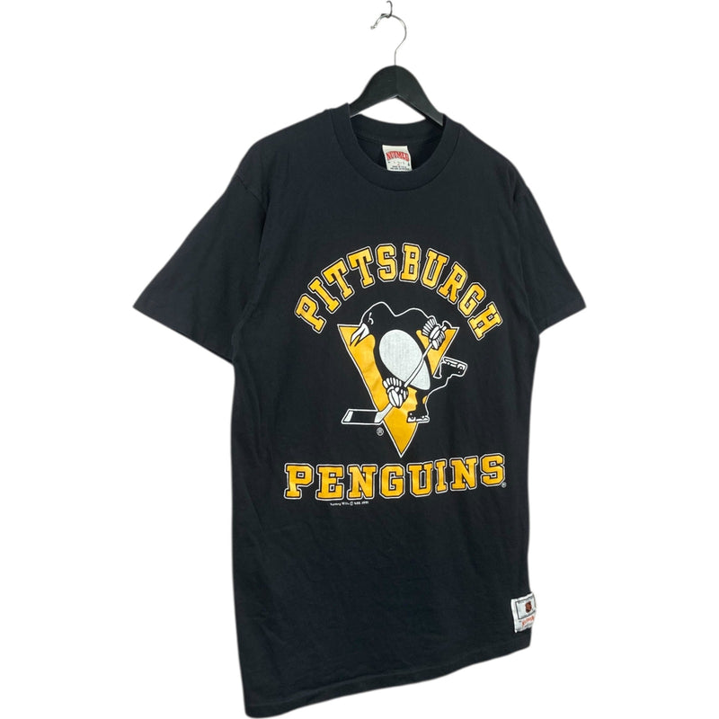 Vintage Nutmeg Pittsburgh Penguins NHL T-Shirt