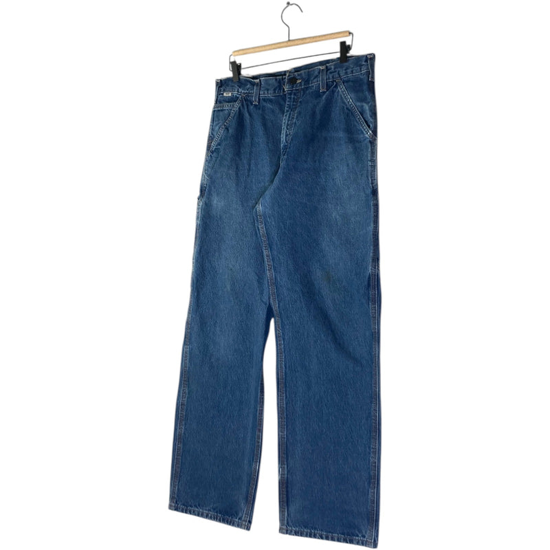 Vintage Carhartt FR Denim Cargo Pants 34x32
