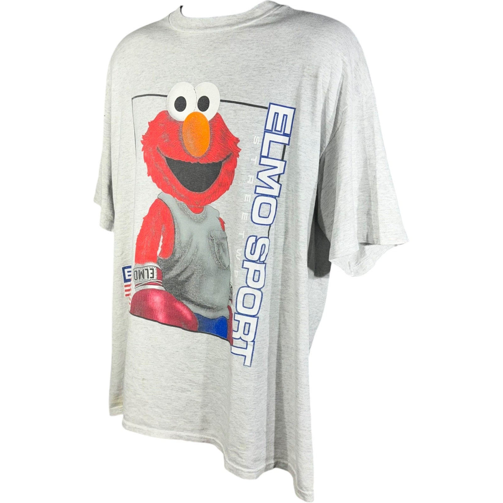 Vintage Sesame Street Elmo Polo Sport Bootleg Tee