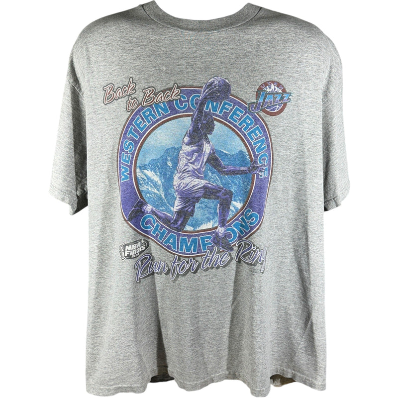 Vintage Utah Jazz Back To Back Western Conference Champions Tee