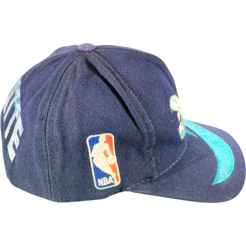 Vintage Charlotte Hornets NBA Snapback Hat 90s