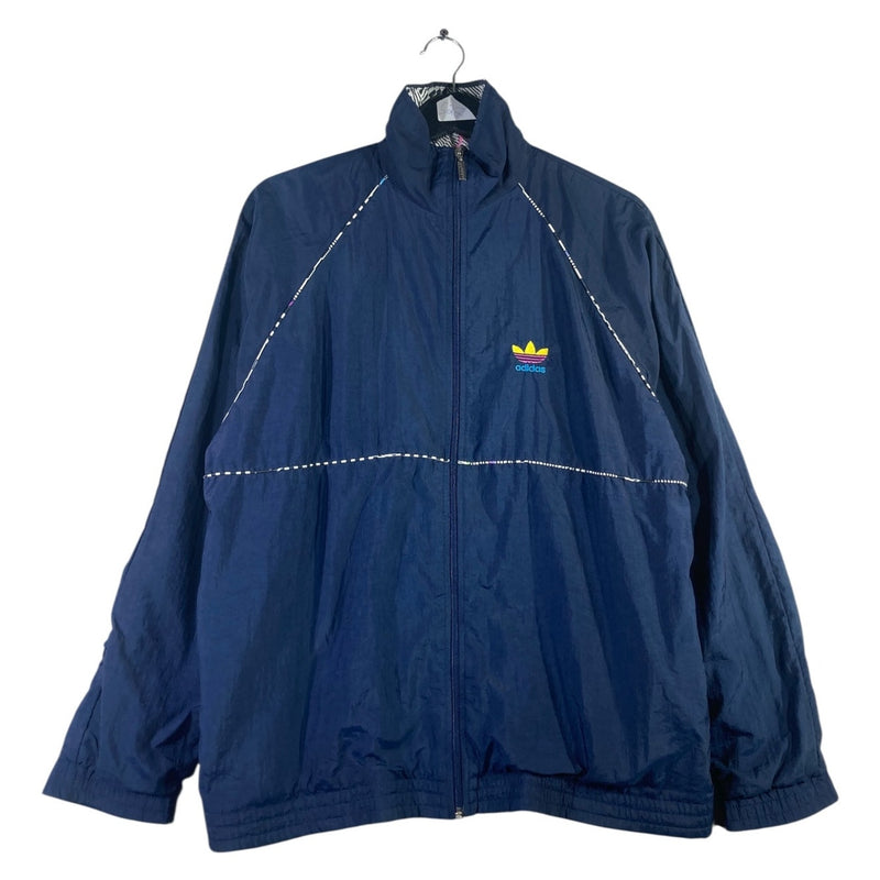 Vintage Adidas Rainbow Logo Windbreaker Jacket