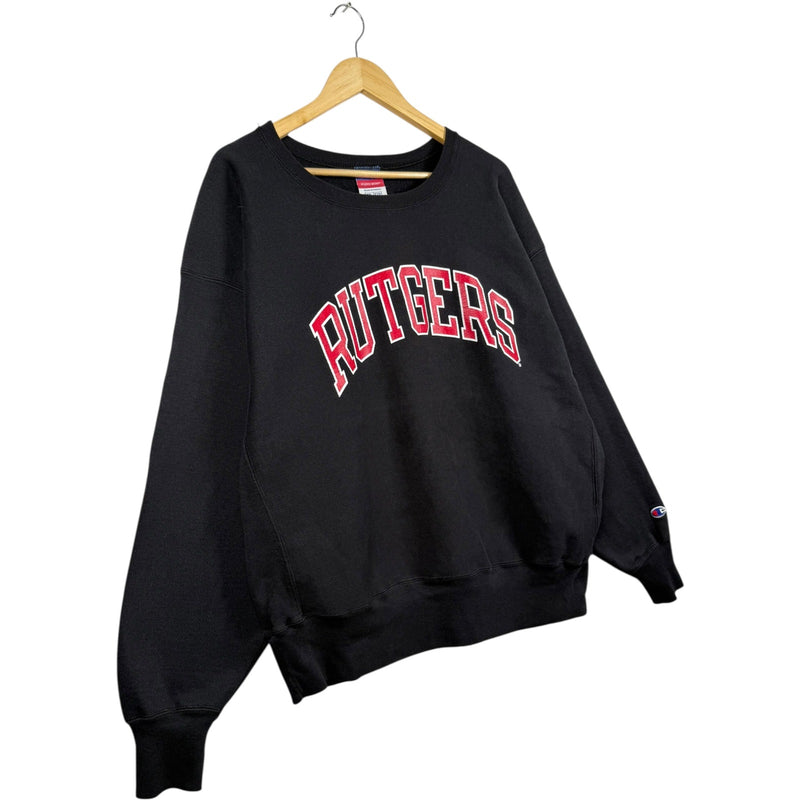 Vintage Champion Rutgers State New Jersey University Sweatshirt
