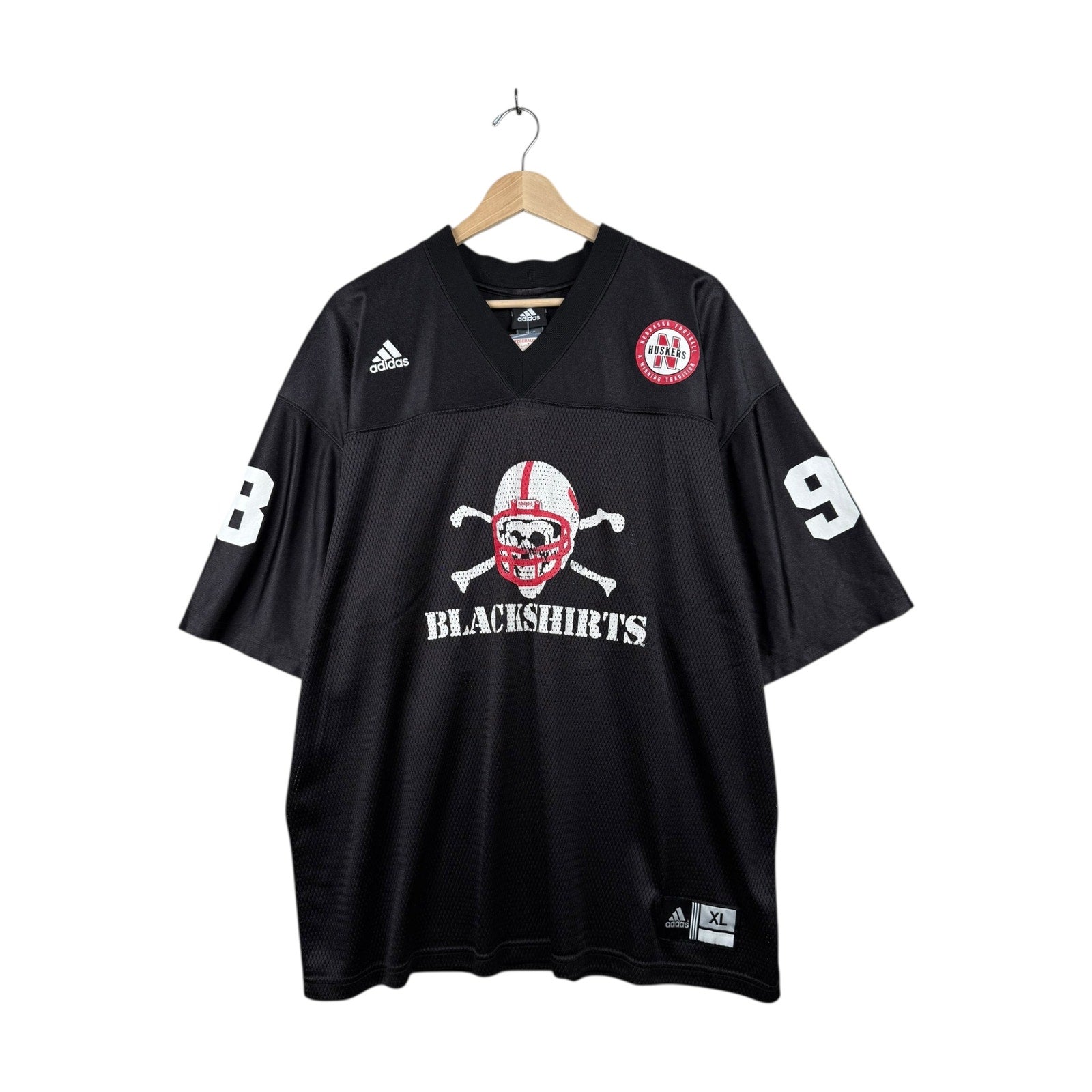 Vintage Adidas Nebraska Football Jersey