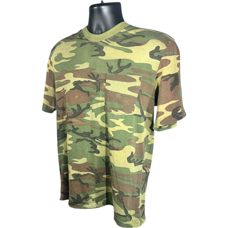 Vintage Camouflage Pocket Tee