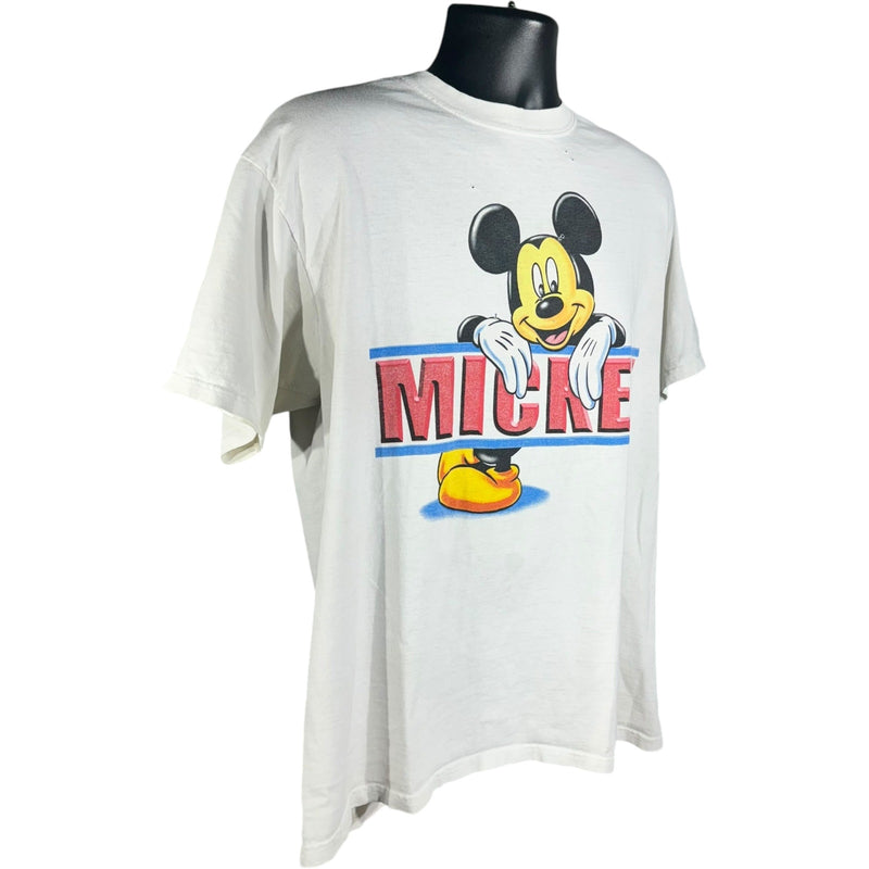 Vintage Disney Mickey Mouse Spellout Tee