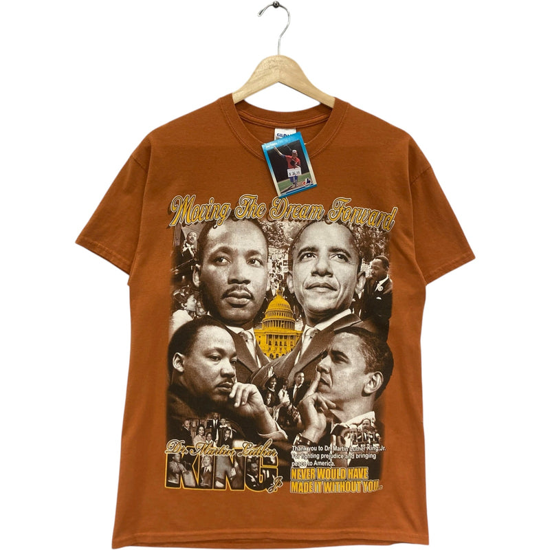 Vintage Moving The Dream Forward Martin Luther King Obama Tee