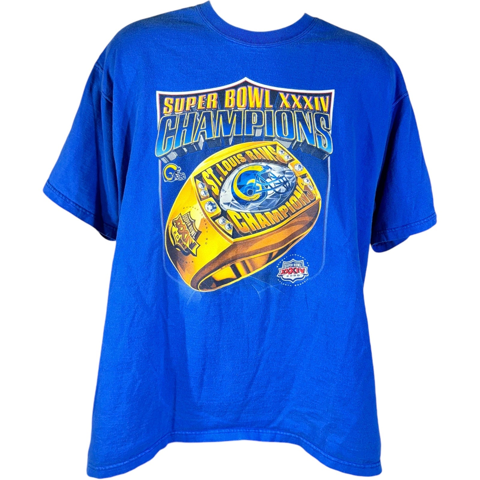 Vintage St. Louis Rams Super Bowl Champions Tee 2000