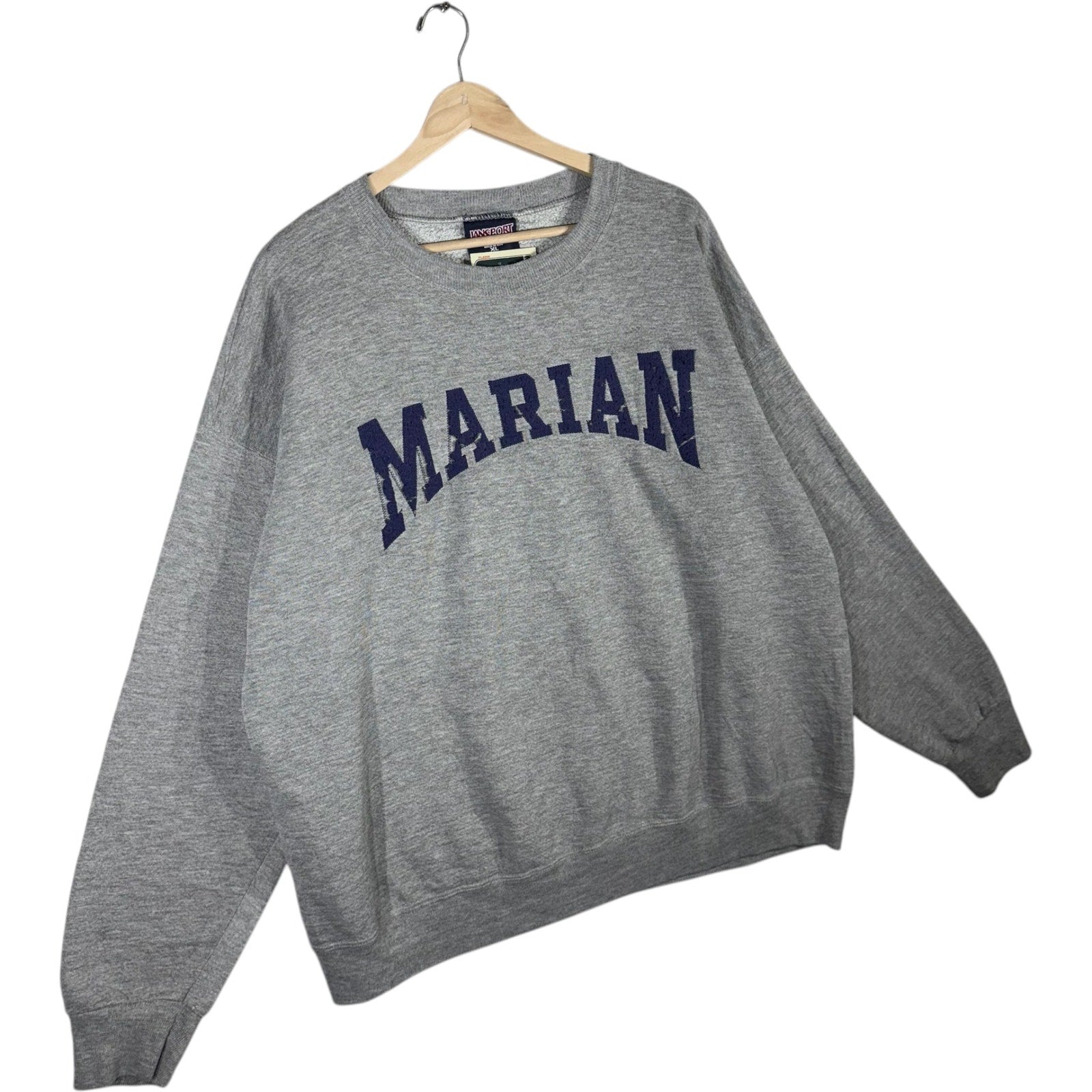 Vintage Marian University Arch Spellout Pullover Crewneck