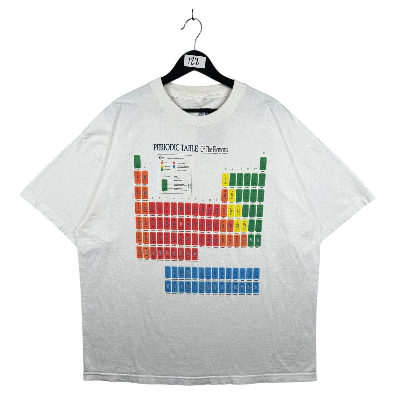 Vintage Periodic Table of Elements Graphic T-Shirt
