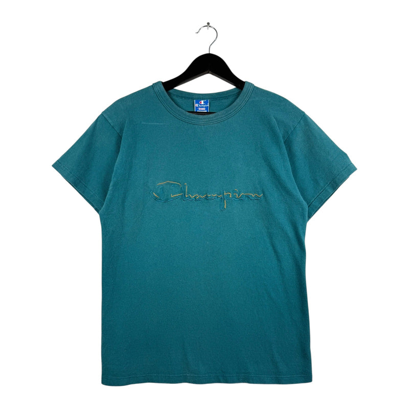 Vintage Champion Embroidered Spellout T-Shirt