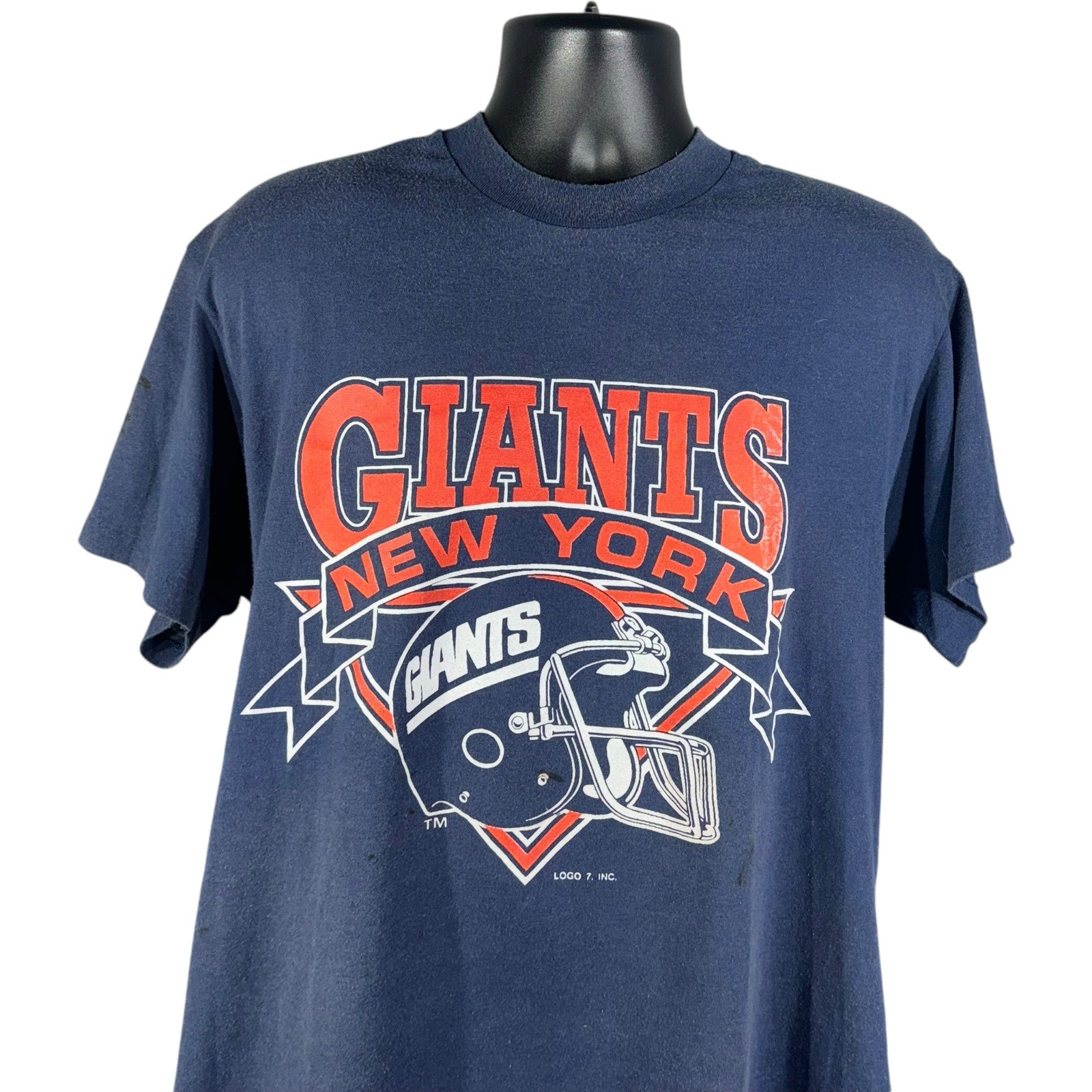 Vintage New York Giants Helmet NFL Tee