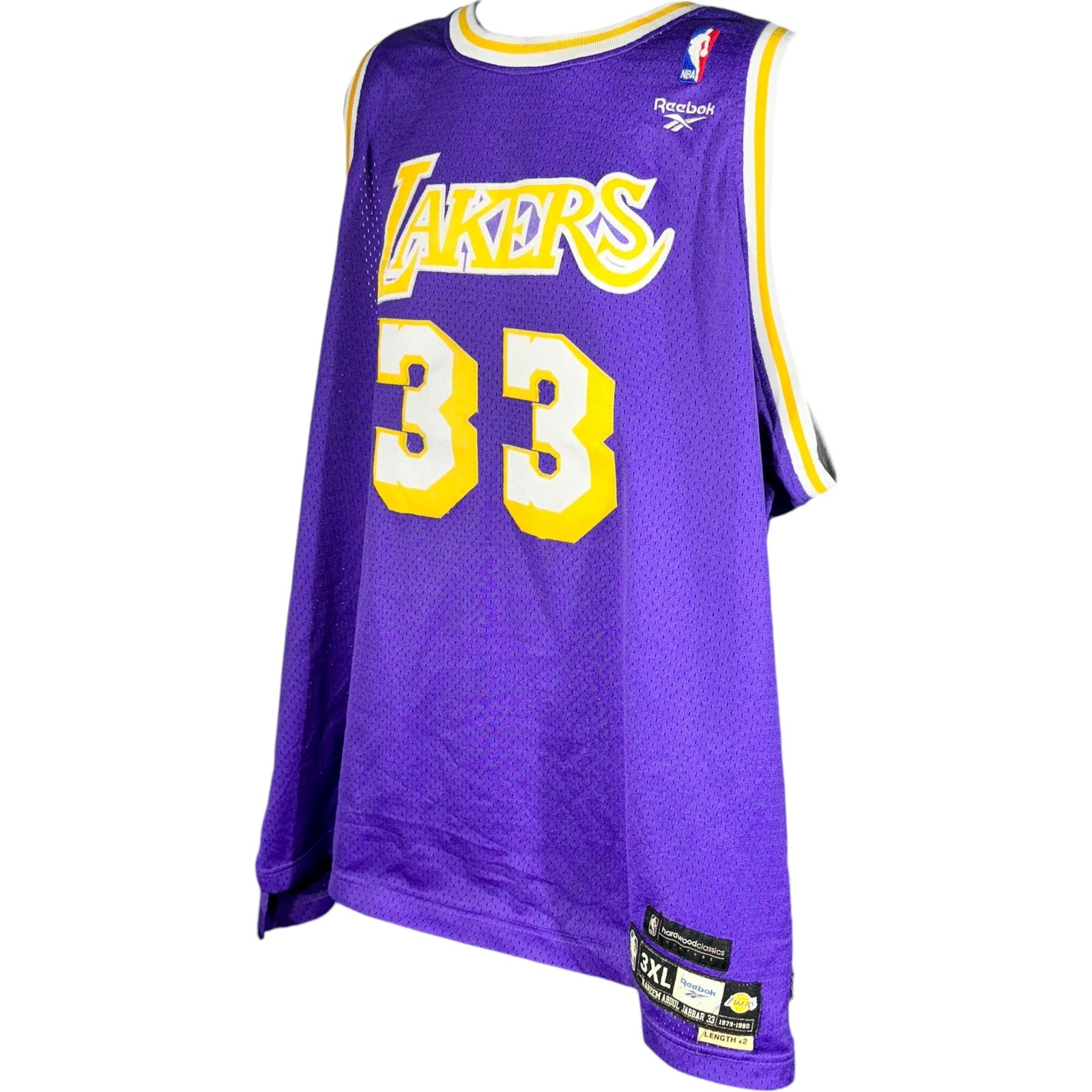 Vintage Los Angeles Lakers #33 Kareem Abdul-Jabbar Jersey