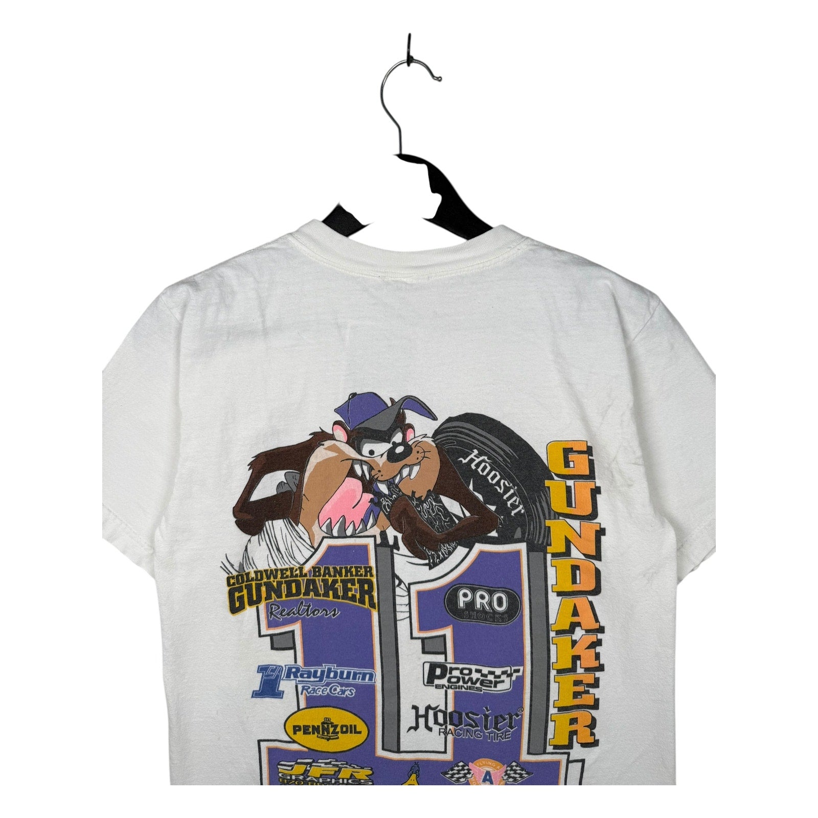 Vintage Kevin Gundaker Racing Taz Looney Tunes T-Shirt