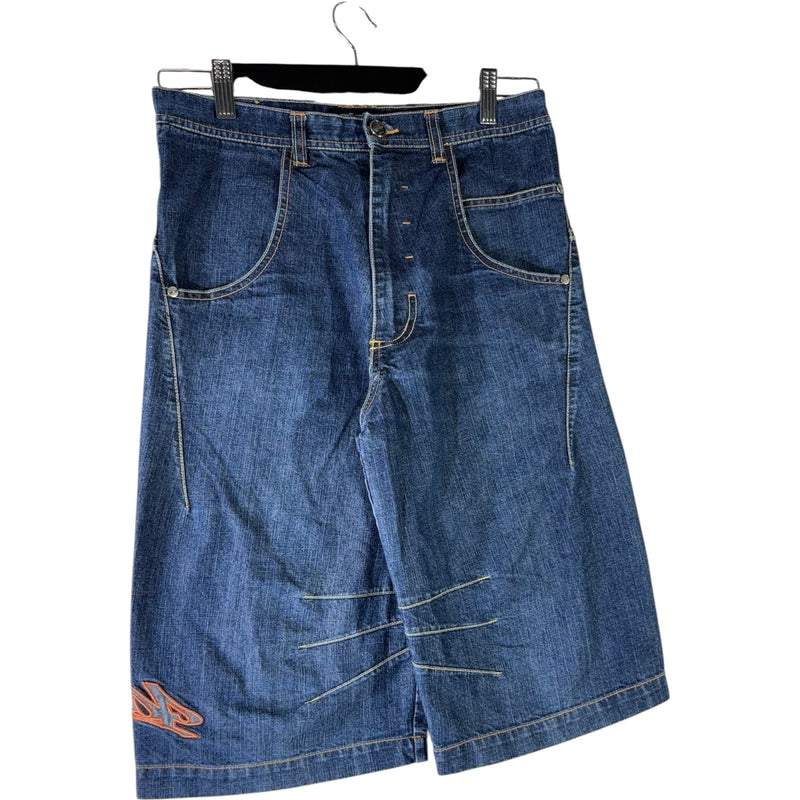Vintage DDP Bermuda Utility Denim Shorts 34x13