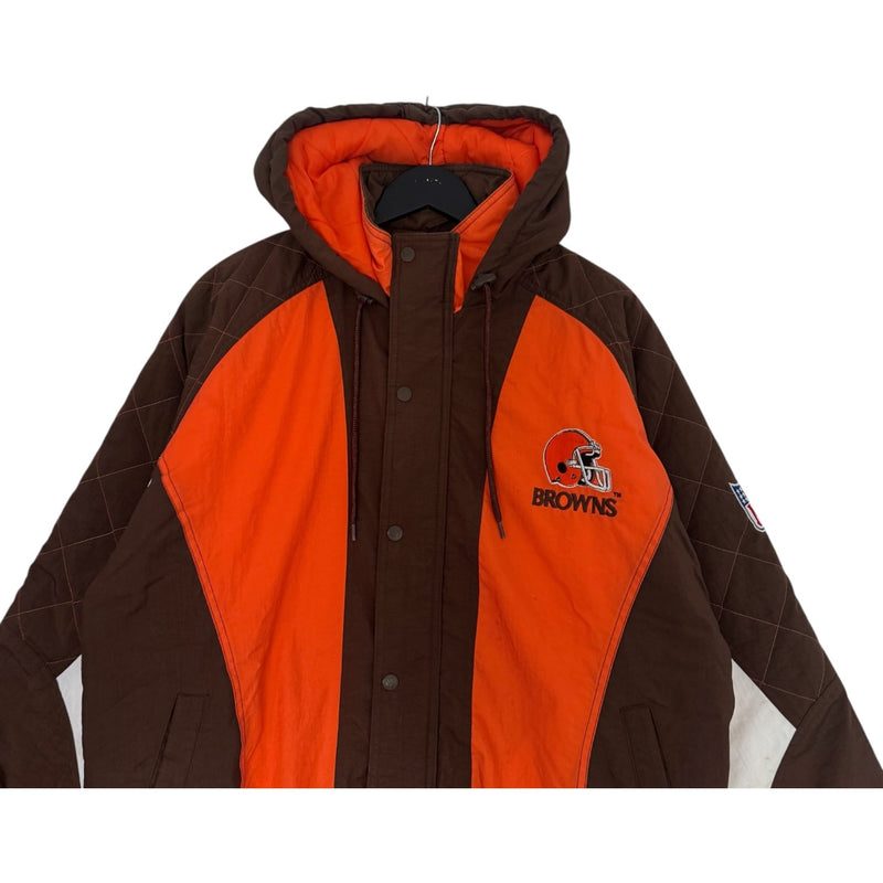 Vintage Starter Cleveland Browns Puffer Jacket
