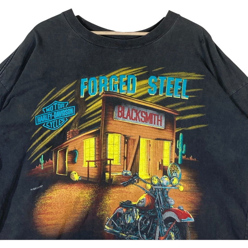Vintage "Forged Steel" Harley Davidson Tee