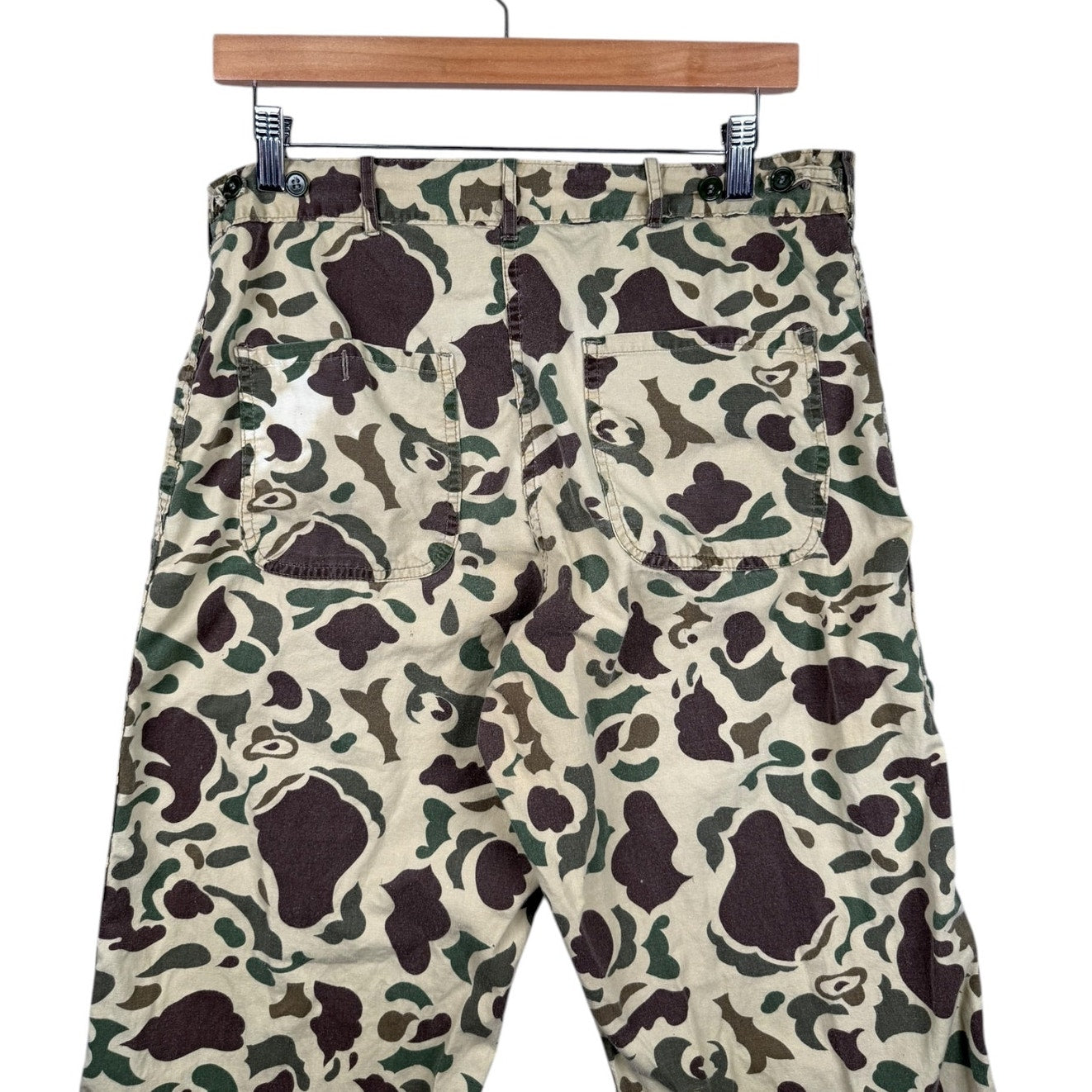 Vintage Woodland Camo Pants 33