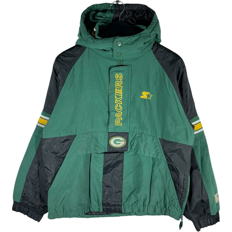 Vintage Youth Starter Green Bay Packers NFL Anorak Jacket