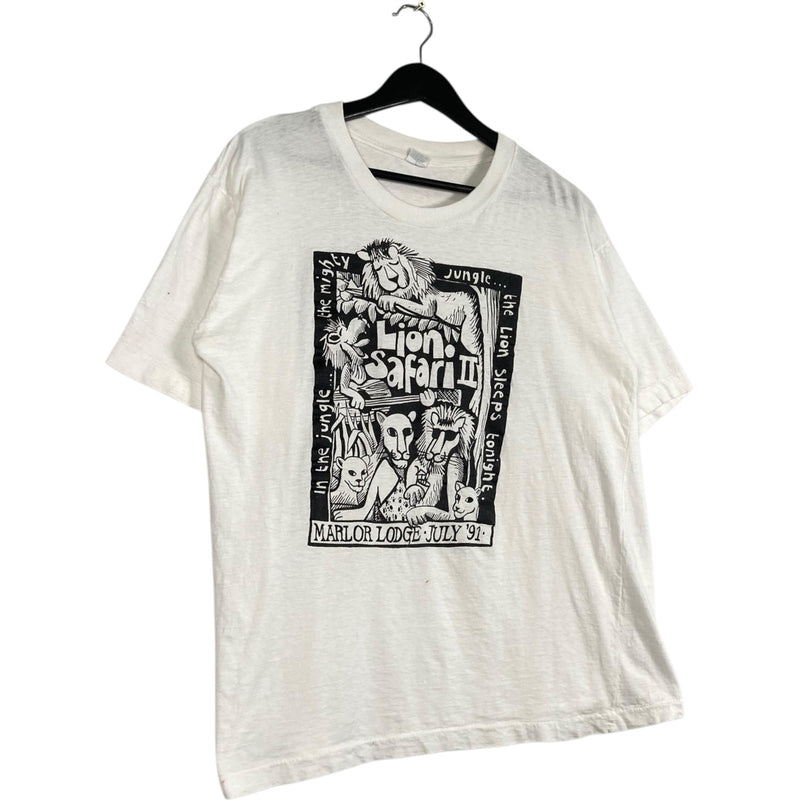 Vintage Lion Safrari T-Shirt