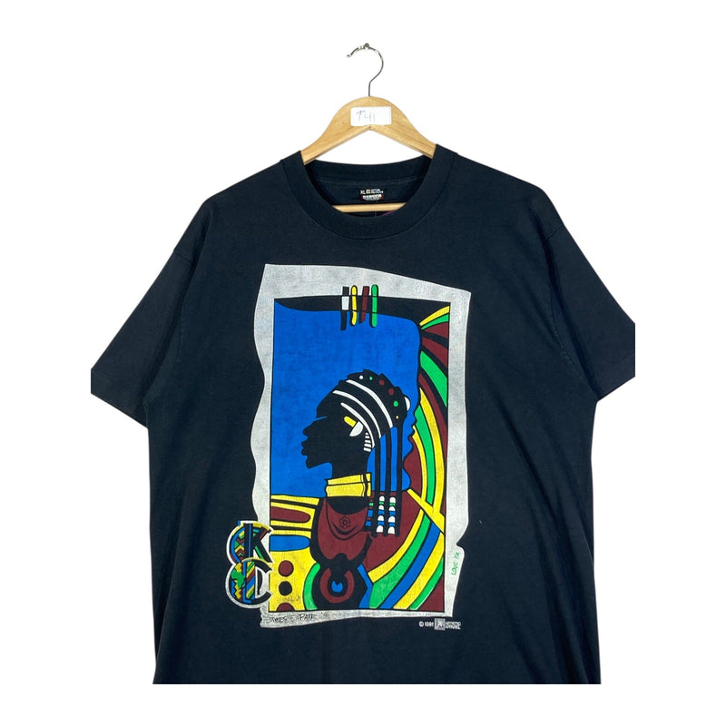 Vintage 1991 Graphic Design T-Shirt